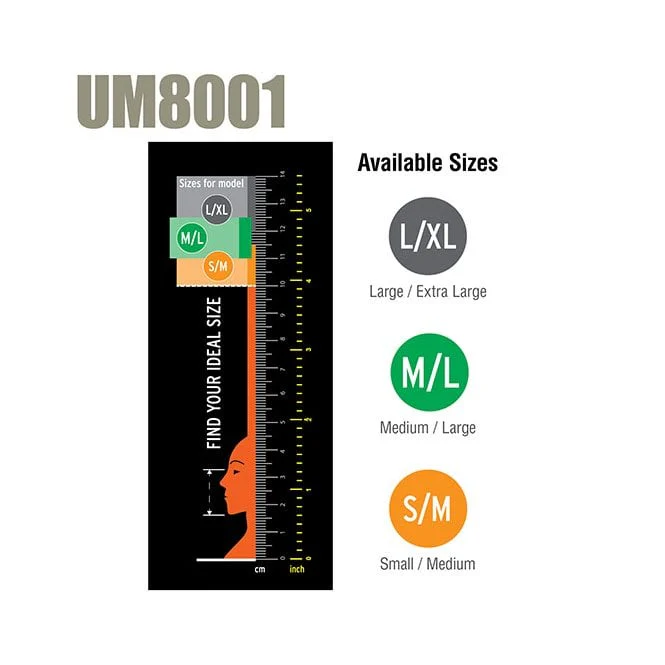 TUSA Black Series Travel Full Face Set - Image 7